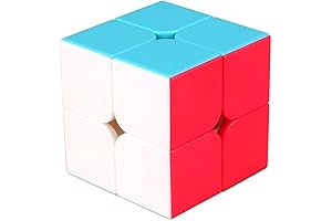 TANCH QIYI 2x2 Speed Cube: Compact Brain Teaser for All Ages