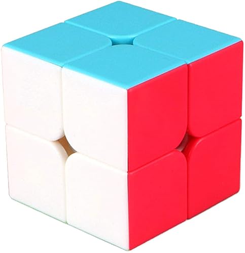Miniatura 5 de TANCH QIYI Pirámide Speed Cube 2X2 Triángulo Sin Palillos Cubo Mágico Puzzle Juguete Colorido