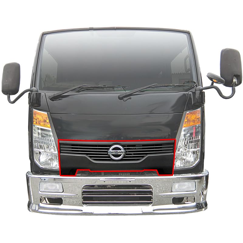 Amazon | 日産 アトラス F24 フロント マットブラック グリル（平成19 