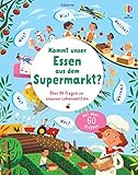 Kommt unser Essen aus dem Supermarkt?: über 50 Fragen über unsere Lebensmittel – ab 4 Jahren (Schlaue Fragen und Antworten) - Katie Daynes Peter Donnelly 