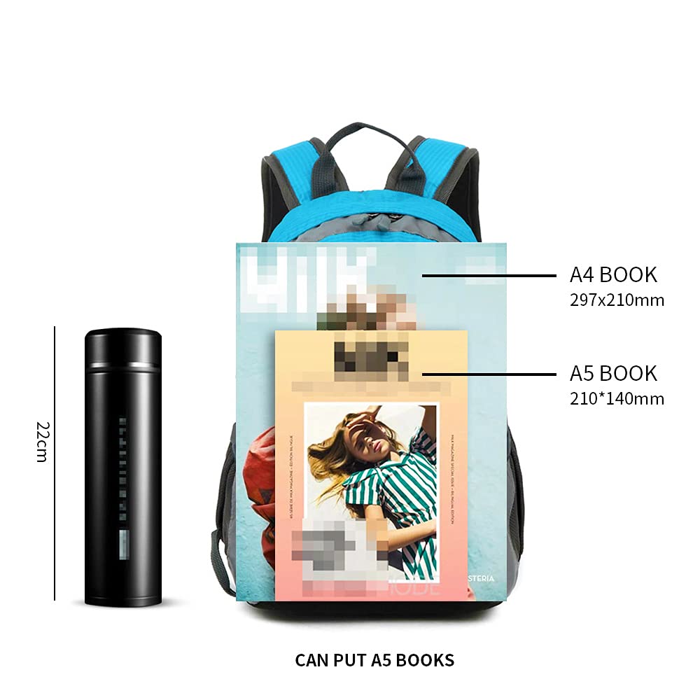 Bseash 10 Litro Piccolo zaino per bambini di età compresa tra 3-6 ragazze ragazzi sotto i 1 metro (3,3 piedi), mini sport all'aperto escursionismo viaggiando Daypack impermeabile