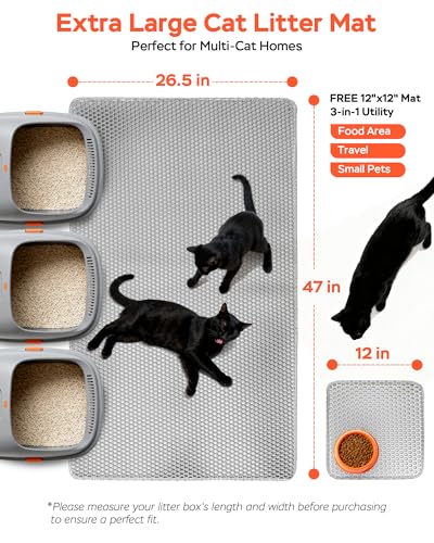 50% de descuento en tapete de arena para gatos con código KU7GXQFO