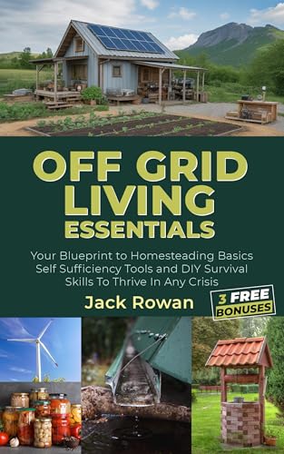 OFF GRID LIVING ESSENTIALS: Your Blueprint To Homesteading Basics Self Sufficiency Tools and DIY Survival Skills To Thrive In Any Crisis