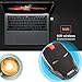 VSVABEFV Cool Mouse for Laptop, Gaming Mouse Wireless, 2.4 G Portable Ergonomic Optical Mouse, Mouse with USB Receiver for Notebook PC Laptop MacBook | 3 Adjustment Levels