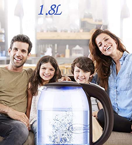 Hervidor Eléctrico Inalámbrico de Vidrio 1.8 L miniatura 6
