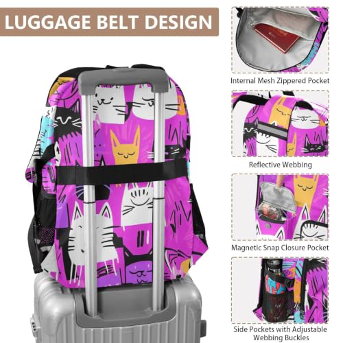 Mochila para laptop de 17.5 pulgadas ideal para viajes de negocios y uso escolar de adolescentes 4