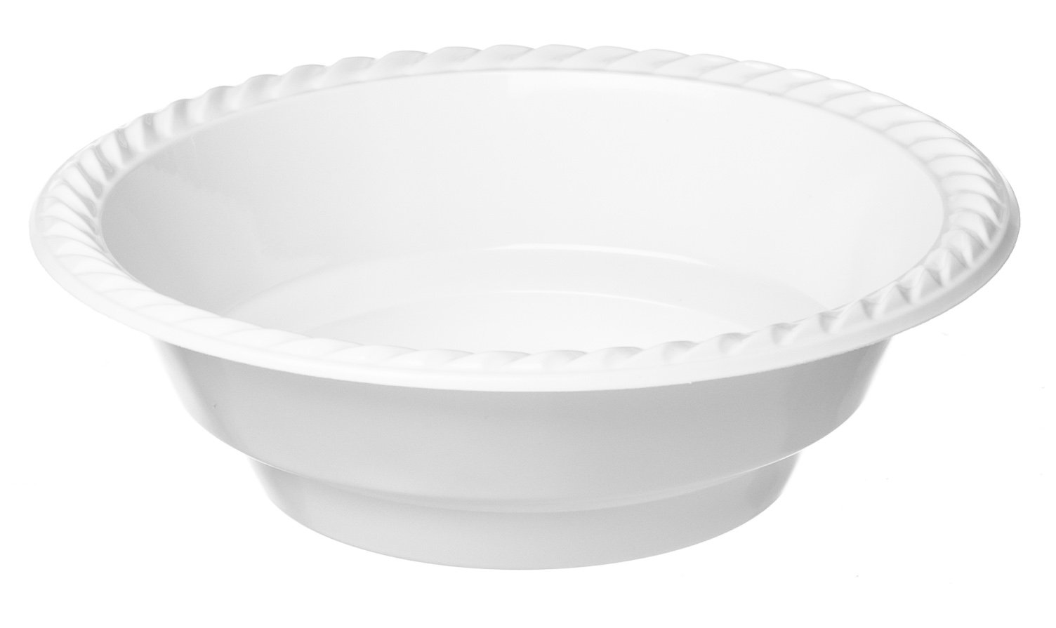 Propack 200 Count Disposable Plastic White 18 Oz Heavy Weight