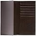 Genuine Leather Checkbook Cover For Women & Men - Checkbook Holder Check Book Covers For Duplicate Checks Card Wallet RFID