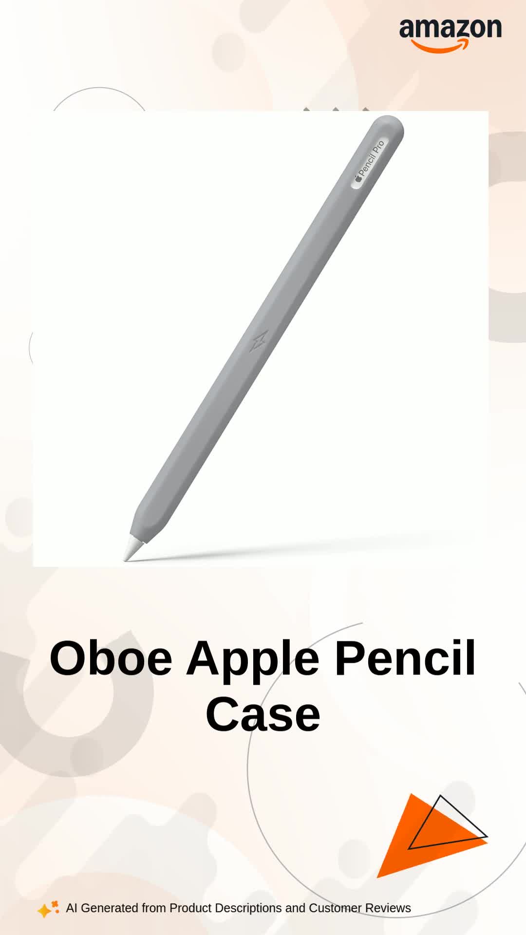Oboe Silicone Pencil Case Skin Cover Compatible with Apple Pencil Oboe Silicone Pencil Case Skin Cover Compatible with Apple Pencil