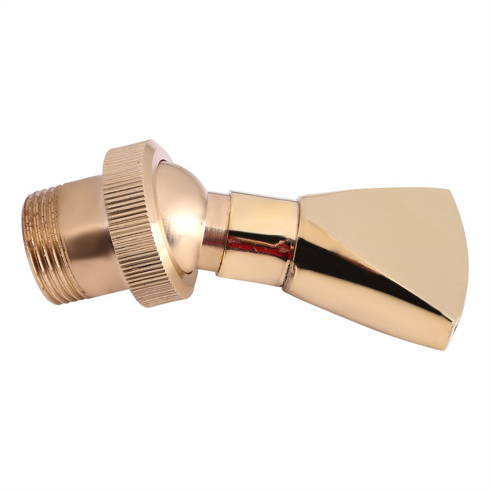 Duokon Buse de Pulverisation de Fontaine d'eau, 1/2" DN15 et 3/4" DN20 en Laiton en Forme de Ventilateur Buse de Fontaine en Laiton Tete de Pulverisation D'arroseur