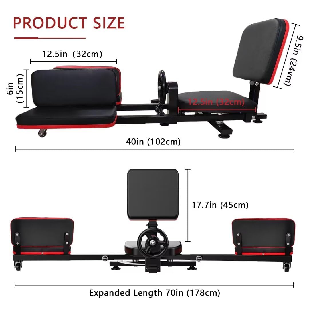 Leg-Stretcher, 300 LBS Leg Stretching Split Machine for Splits Flexibility Up to 230 Degree Split Machine Training Equipment for Adult and Kids Suitable for Home Dancing Room Gym