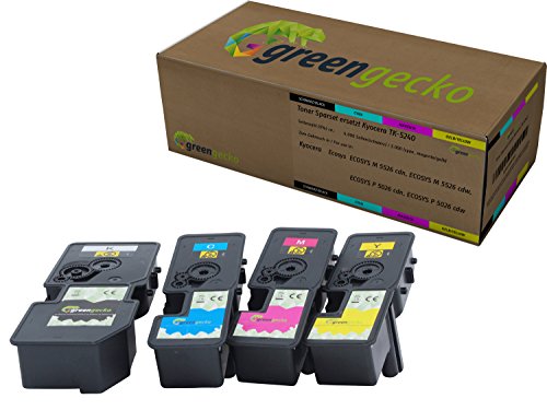 Toner Kyocera 5240 Green Gecko noir et couleur pour imprimante
