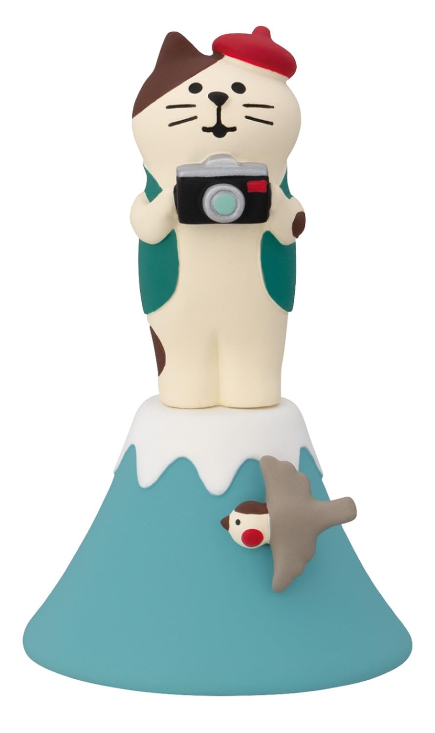 デコレコーポレーション concombre 旅猫 カメラ サイズ:約W5 D4.6 H8.2 ZCB-29671