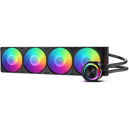 Bykski AIO Integrated Liquid CPU Cooler for Intel LGA1700/1800/115X and AMD Ryzen 9/7/5/3 AM5/AM4 Featuring A-RGB Lighting - 480mm (B-FRB480)
