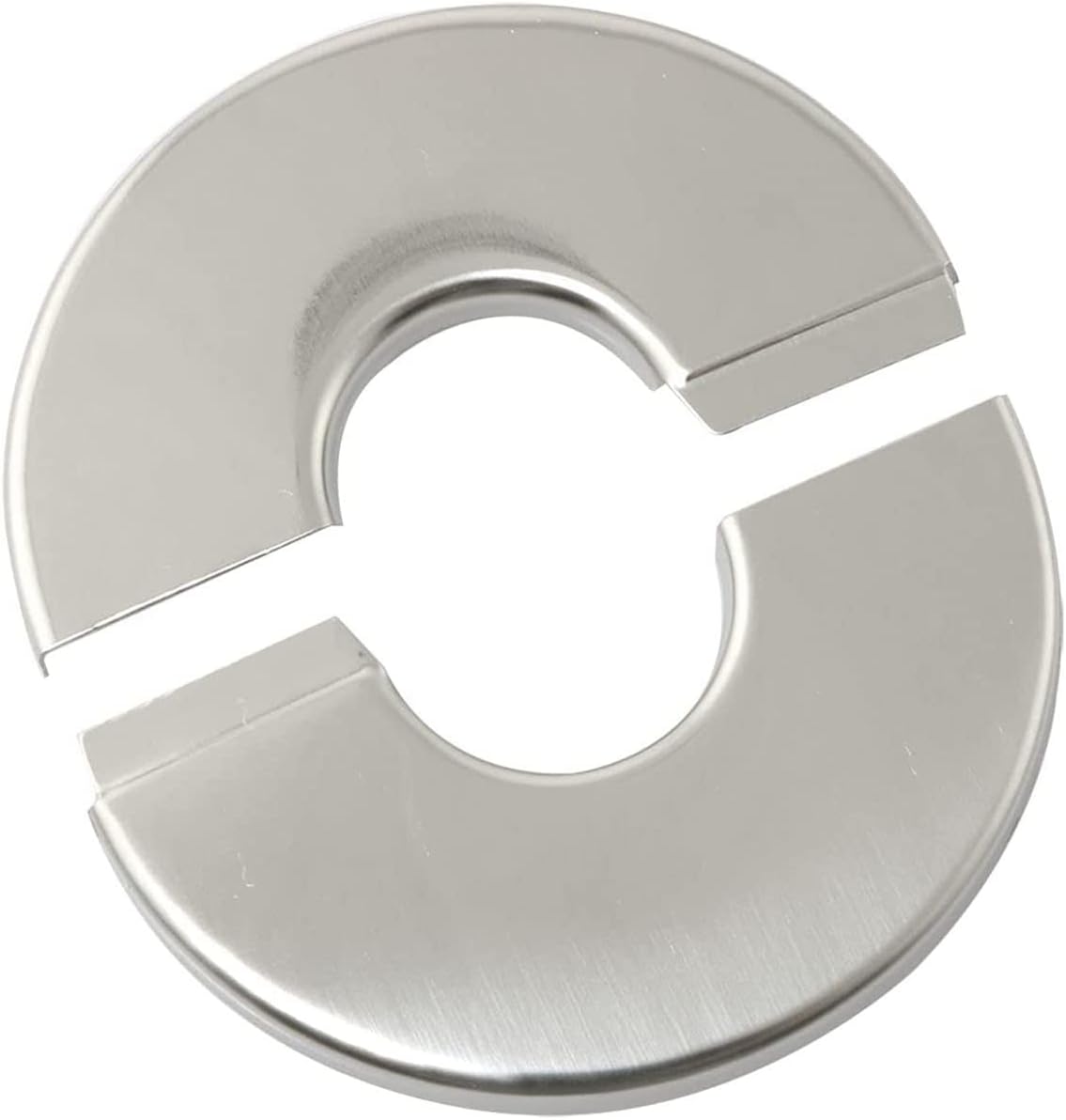 PZRT 2pcs Wall Split Flange, Stainless Steel Round