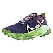 Nike Zegama Women's Trail Running Shoes (DH0625-403, hunder Blue/Chlorophyll/Dark Team Red) Size 8