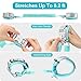 Anti Lost Wrist Link Anti Lost Leash Baby Leash Anti-Lost Wrist Chain with Child Upgraded Safety Locks for Kids (Green 8.2 Feet)
