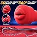 Sex Toys for Men Penis Pumps - Male Masturbator with Automatic Electric Sucking Enlargement- Vibration & Suction Pocket Pussy Stroker with Rose Inner Sleeve,Cafatop Penis Extender Oral Sex Toys