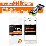 iPhone 6S Screen Protector, COCOCAT [3D Touch Compatible-Tempered Glass][With easy Installation Tool] 0.15 mm Ballistic Glass iPhone 6S Glass Screen Protector Work with iPhone 6S and Protective Case