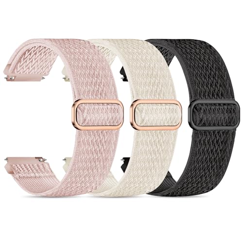 3 Pack Cinturones de Nylon para Smartwatch ID208 Plus 22mm miniatura 1