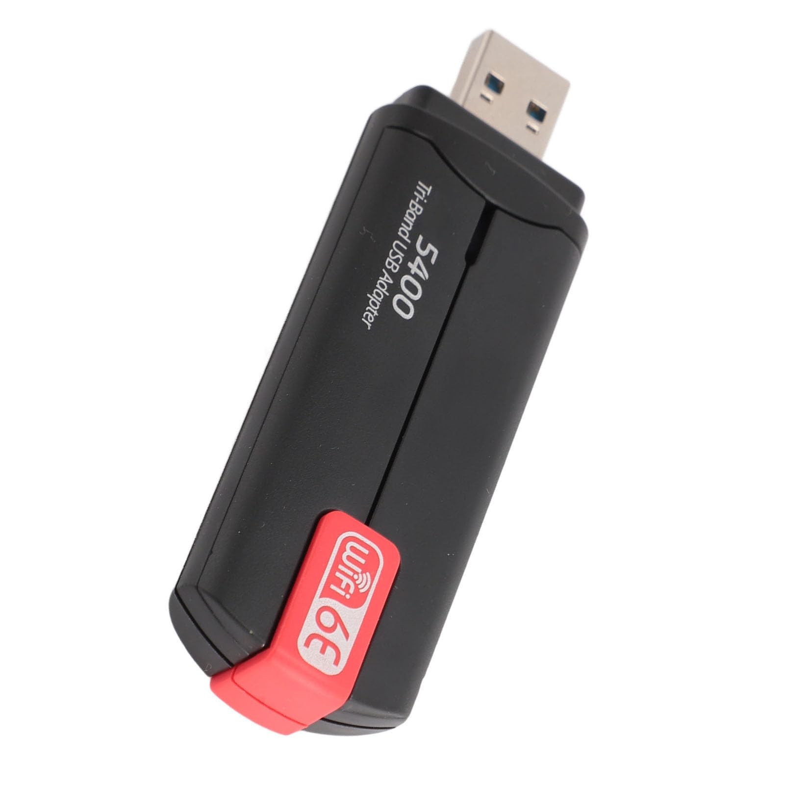 Adattatore WiFi USB per PC Desktop, Adattatore WiFi 6E 5400Mbps 2.4G 5G 6G Adattatore WiFi Tri Band USB3.0 Adattatore di Rete Wireless per Computer Desktop Portatile