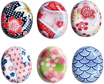 CHOOLD Japanese Style Hand Painted Floral Ceramic Chopsticks Rest...