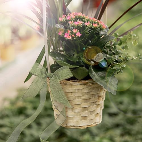 Burlap Wired Ribbon 2-1/2 Inch x 10 Yards Solid Wired Edge Ribbon for Big Bows, Wreaths, Outdoor Decoration, Gift Wrapping, Fall Crafts, Flower Bouquets, Garland (Spring Moss)