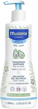Mustela Newborn Shampoo Contains Avocado (500 ml)