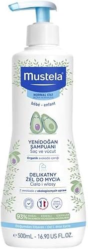 Mustela Yenidoğan Şampuanı Avokado İçerikli (500 ml)