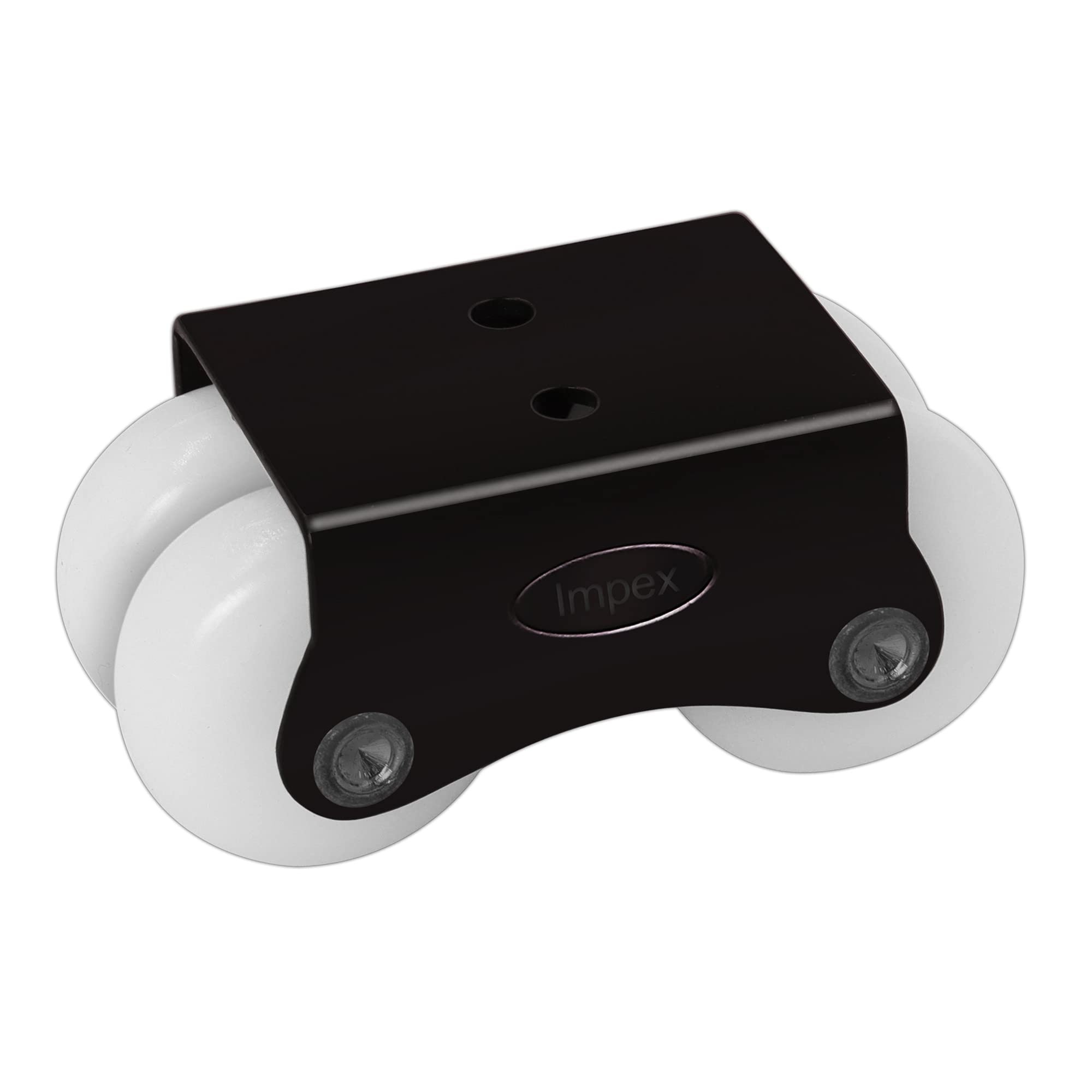 IMPEX Trolly Wheel Caster - Heavy Duty 400Kg Load Capacity 4 Wheel Castor for Shopping Trolley, Furniture Table & Other Equipment (Pack of 8)