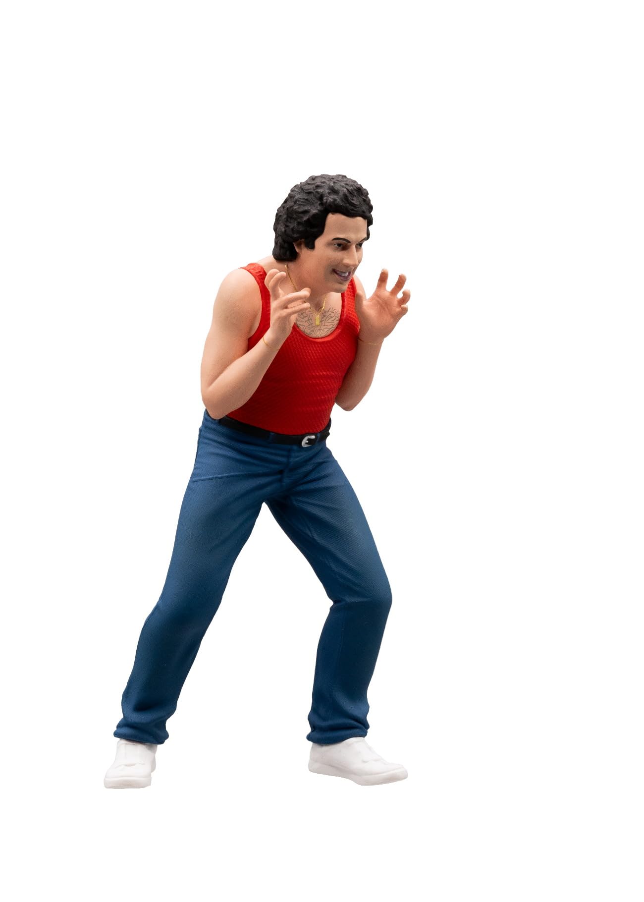 FANTOZZI - Loris Batacchi e' un cobra - Scena Film - Statua Figura da Collezione in PVC - altezza 11cm