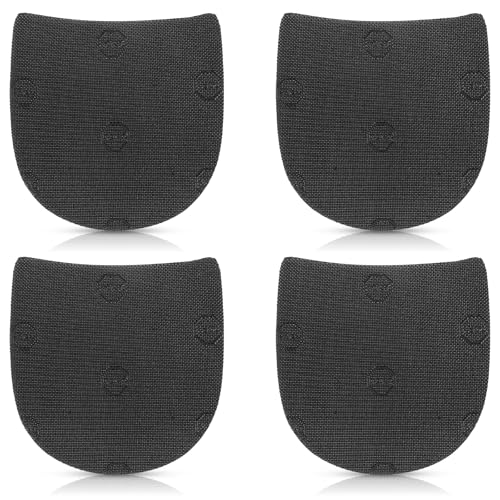 LXUEJIE 2 Pairs Shoe Repair Rubber Heels, Boot Heel Replacement Caps Anti-Slip Sole Repair Pad Shoes...