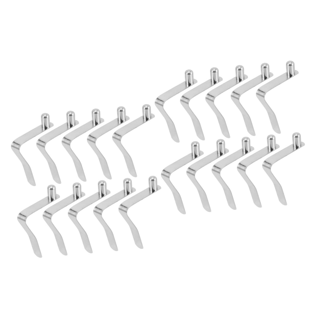 BESPORTBLE Sets Boat Buckle Tent Snap Clip Mini Carabiner Spring Snap Hook Solid Button for Tent Pole Camping Supplies Pcs