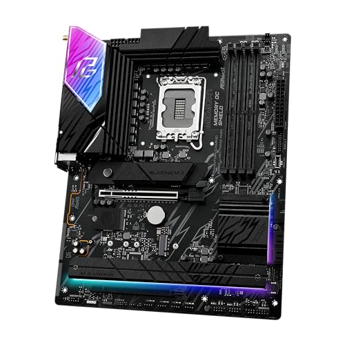 Image of ASRock Phantom Gaming B860 Lightning WiFi 6E Intel Core Ultra LGA1851 DDR5 8933 MHz 256GB M.2 ATX Motherboard Thunderbolt SATA3 6.0 Gb /s PCIe 5.0