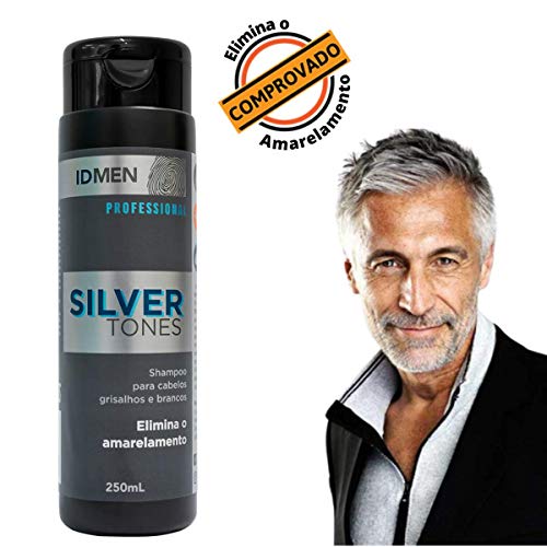 Shampoo Silver Tones Id Men 250 mL, Id Men