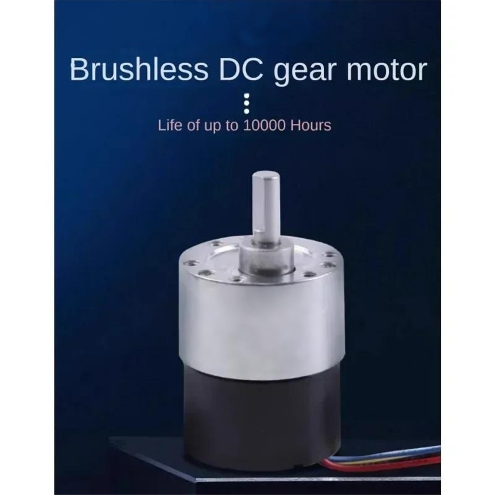 Facile sostituzione fai-da-te Motore elettrico di riduzione brushless DC 12v24v 7-960 giri/min con coppia elevata e piccolo motore a bassa velocità(Motor,200 RPM,24V)