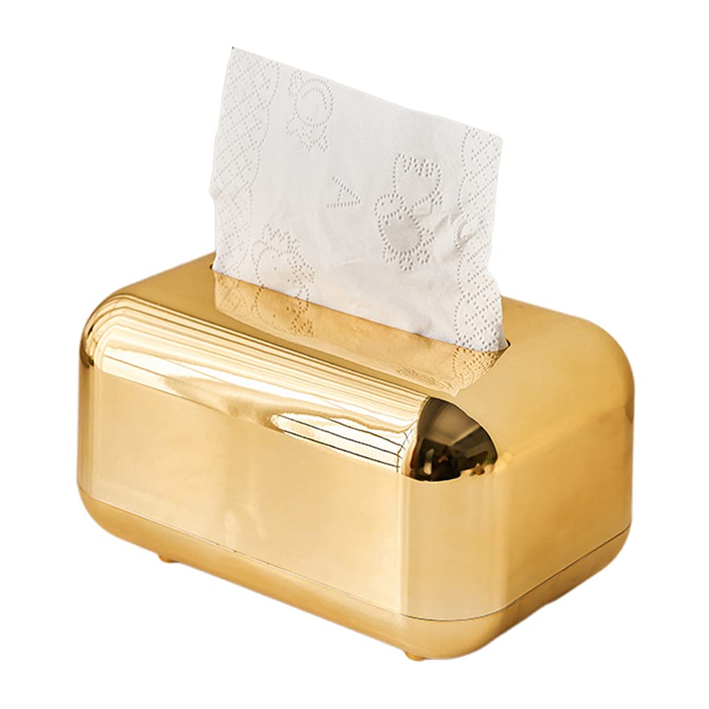 carotoe and Non Toxic Napkin Storage Box Sharpless 2 Colors ABS Strong Tissue for Napkin Case Holder Abs