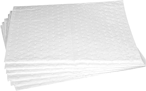 Miniatura 2 de Aain LT011 - Alfombrillas absorbentes de derrames, 20 pulgadas de largo x 15 pulgadas de ancho, color blanco