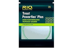 Rio Powerflex Plus 9ft Leader: Precision Fly Fishing Made Easy