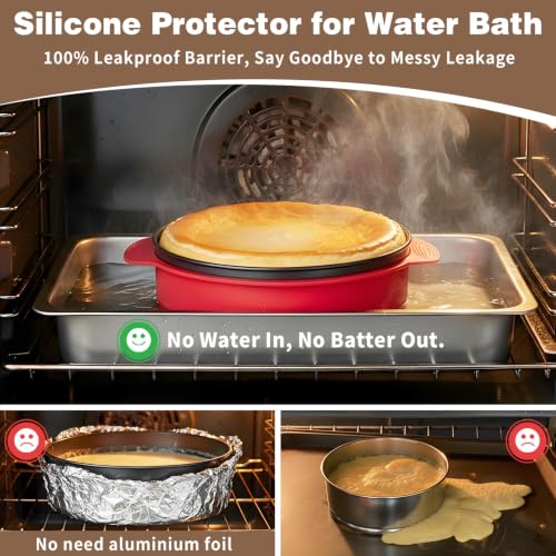 Molgree Nonstick 4 7 9 Inch Springform Pan Cheesecake Pan with Protector - image 3