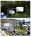 UNLRAE 2PCS Tow Mirrors,Car Accessories Mirror Extenders for Towing,Universal Clip-On Mirror Extenders,Adjustable Flat Rearview Mirrors,Suitable for Most Cars,Trucks,Trailers,RVs,SUVs Etc