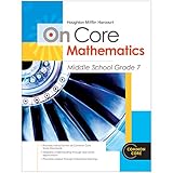 Houghton Mifflin Harcourt On Core Mathematics: Reseller Package Grade 7