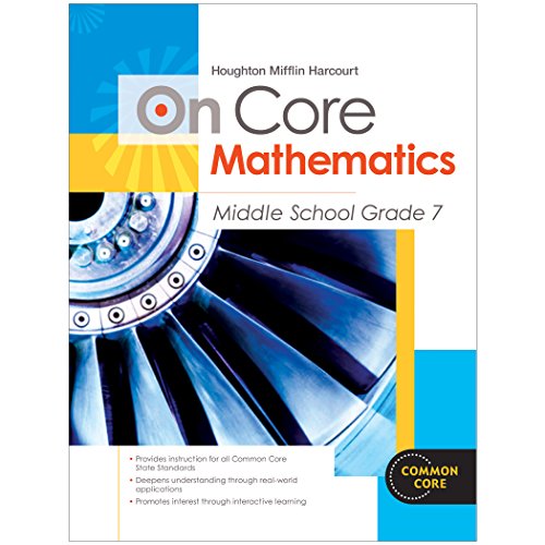 Reseller Package Grade 7 2012 (Houghton Mifflin Harcourt On Core Mathematics)
