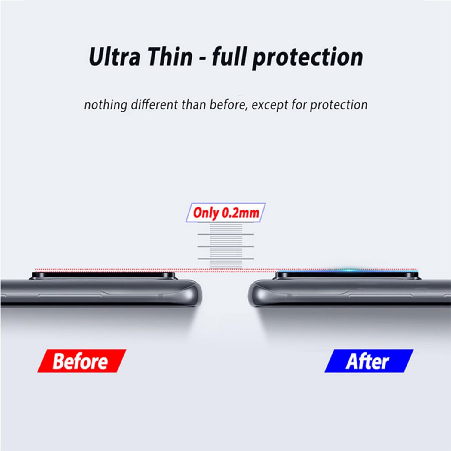 Teenrpov per Xiaomi Redmi Note 13 Pro 5G Pellicola Fotocamera Vetro temperato Protezione, 3 Pezzi Anti Graffio Camera Vetro Temperato Protezione Lente Pellicola, Durezza 9H, Senza Bolle-Nero