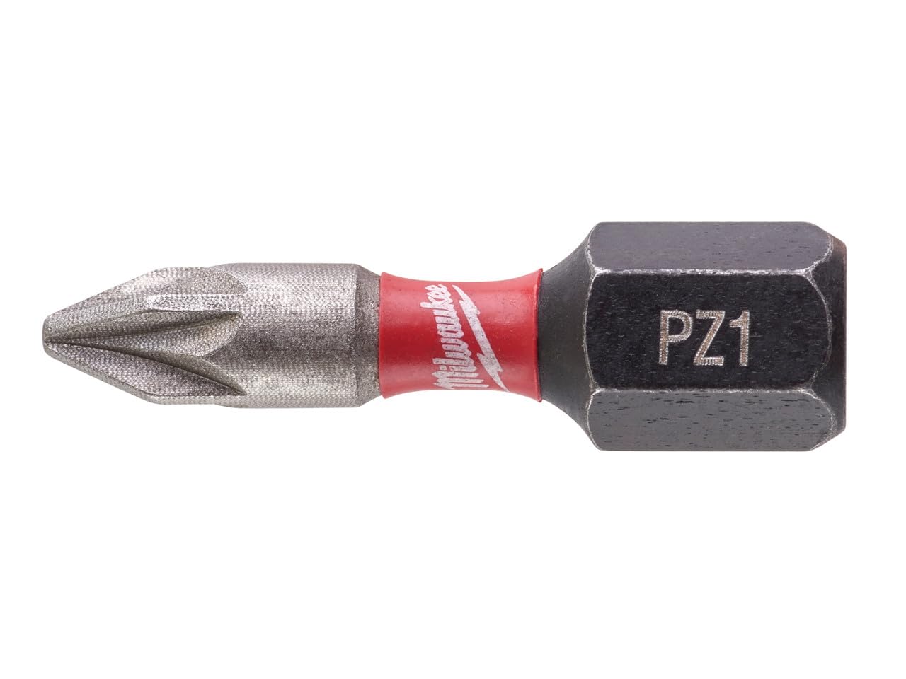 Milwaukee Hexagon Screwdriver Bit Set, 25 mm Tip, Hex Drive, 25 mm Overall