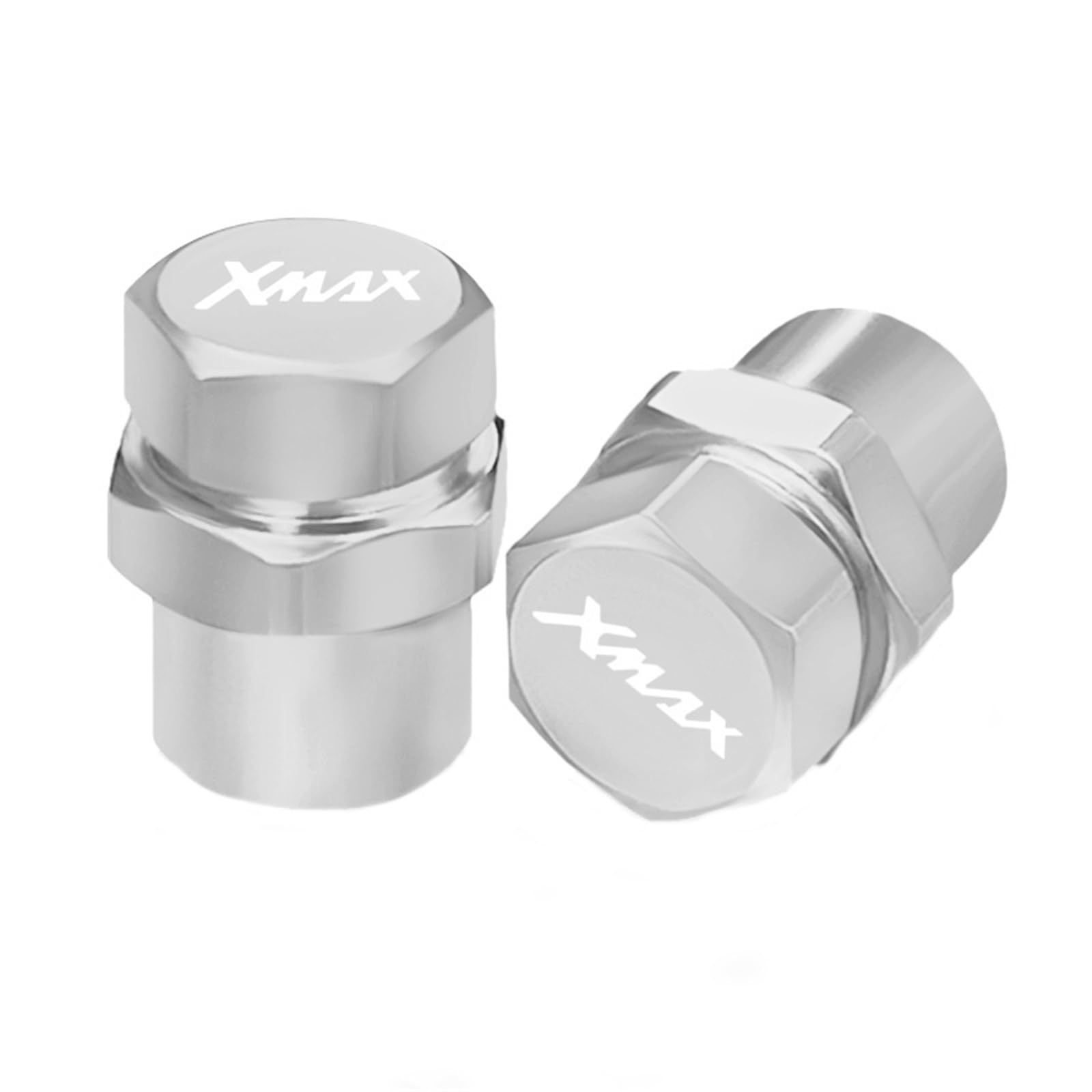 Tapas de válvula herméticas de aluminio CNC para llantas Yamaha XMAX 7