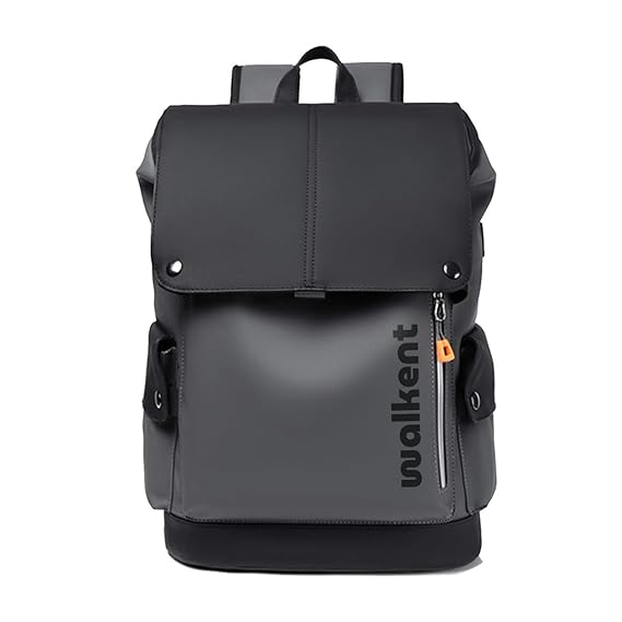 WALKENT Premium 15.6 Inch Laptop Bag | External USB | Waterproof Backpack | Cushioned Straps | Multi Pockets | For Office, College, Men, Women - Urban, 28 Ltrs