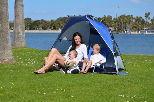 Lightspeed Quick Draw Sun Shelter (Blue/Silver) - Thumbnail 3