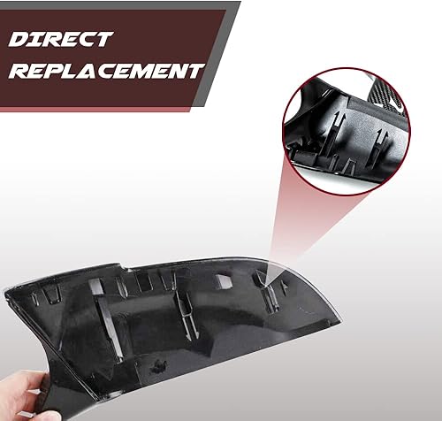 Miniatura 5 de Tapas de espejo de fibra de carbono para BMW F30 F20 F22 F23 F31 F32 F33 F36 F87 M2 X1 E84 puerta lateral retrovisor tapa accesorios reemplazo