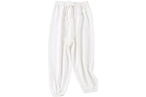 White Toddler Sweatpants for Comfort and Style